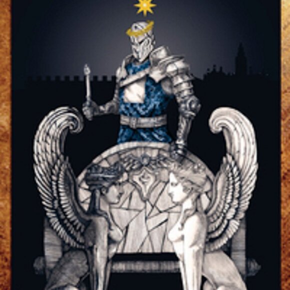 Dancing in the Dark Tarot Sat UnderTexas 100%  total solar eclipse 4.8.24 OOP - Picture 2 of 5